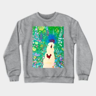 Klimt Garden Path Crewneck Sweatshirt